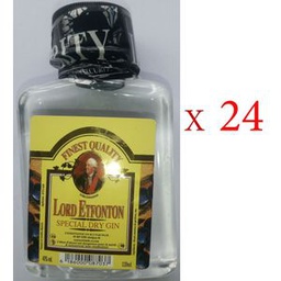 Rhum Lot De 24 Flacons - Rhum Dry Gin- Alc 42% Vol - 120 ML - Multicolore