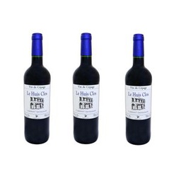 Cabernet Sauvignon Lot De 3 Bouteilles De Vin Rouge Huit Clos - Cabernet Sauvignon - France - 75Cl - 13%Vol