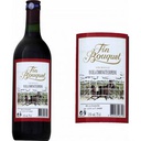 Vin Rouge Fin Bouquet - La Bouteille De 75cL