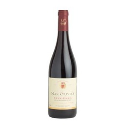 Vin Rouge Languedoc Roussillon Faugères Syrah - Carignan - Grenache MAS OLIVIER - 75cL