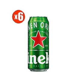 Heineken Lot De 6 Bouteilles De Heineken Bière - 25 Cl