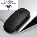 Souris Bluetooth - Rechargeable - 2.4Ghz - Noir