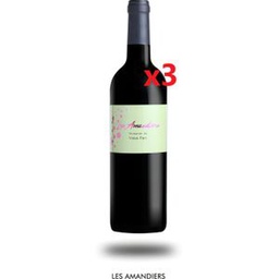 LOT X 3 VIN CORBIERES AMANDIERS