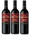Castillo San Sim¢n Lot De 3 Bouteilles Vin Rouge Espagnole - 75Cl - 13%Vol