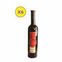 Lot De 6 Bouteilles De Vin Rouge - Cuvée De Baron - 75Cl - Multicolore