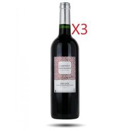 LOT DE  3 VIN CABERNET - LANGUEDOC