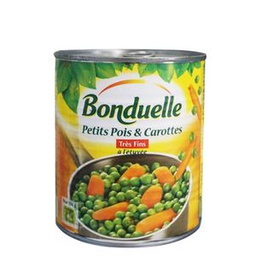 Bonduelle PETITS POIS CAROTTES T F 4/4
