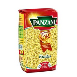 Panzani PATES ETOILE CELLO 500 GRS