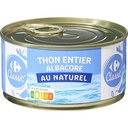 Carrefour Thon Albacore Precuit Naturel – 200g