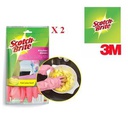 Scotch Brite Paire De Gant De Nettoyage Cuisine
