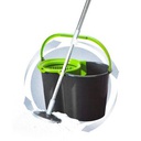 Plast'Art Seau De Nettoyage  + Balais 360° - 20 L