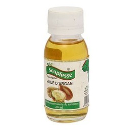Souplesse Huile D'Argan Naturel 60ml Soin Corps - Jaune