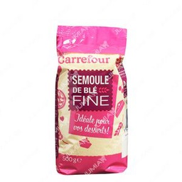 Carrefour Sémoule De Blé Fine - Idéal Pour Dessert - 500g