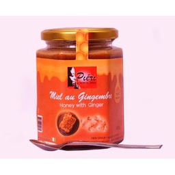 Piéri Miel Au Gingembre 500G Avec Une Cuillère