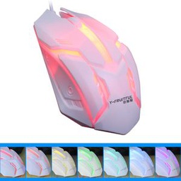 Gm Souris Filaire LED Generic - Blanc