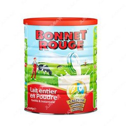 Bonnet Rouge Lait Entier En Poudre Instantane - 2500G - 28% Matière Grasse Animale - Rouge