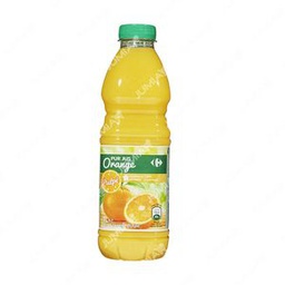 Carrefour Pur Jus D'Orange Avec Pulpe - 100% Fruit Pressé  -  1L