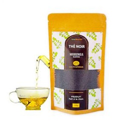Gm Moringa Bio Thé Noir 100g Torréfiées.