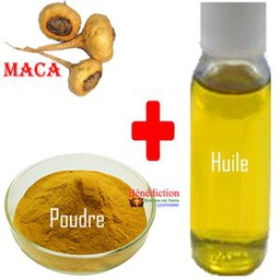 Kit Maca : Poudre 50 G + Huile 100 Ml