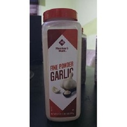 Member'S Mark Epices Américaines - Poudre Fine D'Ail- GARLIC Très Raffiné- Exceptionnel Dans Vos Préparations.