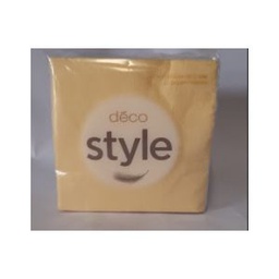 Style Pack De Serviettes De Table - 40 Pcs - Double Épaisseurs Couleur