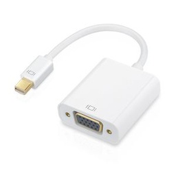 Adaptateur Convertisseur Mini Displayport Vers VGA  -  DP VGA Pour Pro/Air/iMac Surface Pro 1/2/3