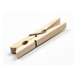 Lot De 24 Pinces A Linge En Bois