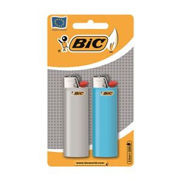 Bic Briquet J6 Maxi Standard Bliser X 2 - Multicolore