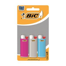 Bic Briquet J5 Mini Standard Blister X 3 - Multicolore