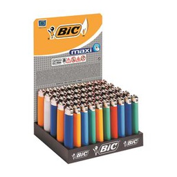 Bic Briquet J6 Maxi Standard Barquette X 50 - Multicolore