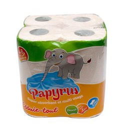 Papyrus Lot De 4 Essuie - Tout Décore - 2 Plis - Multicolore