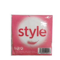 Style Pack De Serviettes De Table GC 23 x 23 - 100 Pcs - 1 Epaisseur