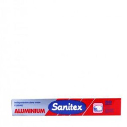 Sanitex Papier Aluminium - 50 Metres - Gris