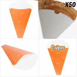 Cornets à Crêpes En Carton