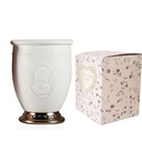 Portable Size Plastic Desktops Mini Kitchen Living Room Trash Can Holder-white-paper Box