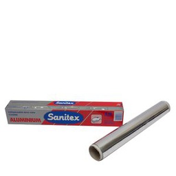 Sanitex Papier Aluminium - 10M - Gris