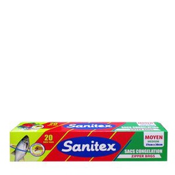 Sanitex Sac congélation Zip 20 MM