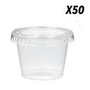 Lot De 50 Petits Pots à Sauce