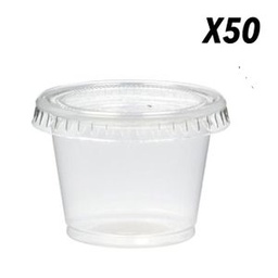 Lot De 50 Petits Pots à Sauce