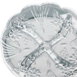 Cendrier Rond En Verre Transparent