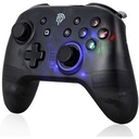 Manette Pour Nintendo Switch Pro, REDSTORM Manette Zelda, Manette Gamer Sans Fil Avec Bluetooth, 5 Niveau LED/Duble Vibration/TURBO Pour Nintendo Switch Et PC