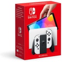 Nintendo Switch (Modèle OLED) Avec Station D'Accueil/Manettes Joy-Con Blanches