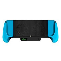 IPLAY Host Charging Grips Stand Shell Cooling Fan For Switch Lite(Blue)