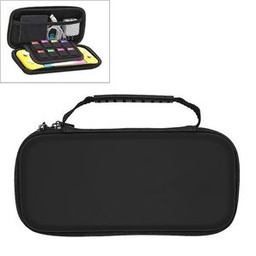 Portable EVA Gamehine Storage Bag Protective Case Handbag For Switch Lite (Black)