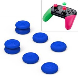 Skull&amp;Co Pro / PS4 Gamepad Rocker Cap Button Cover Thumb Grip Set For Nintendo Switch / Switch Lite / JOYCON (Blue)