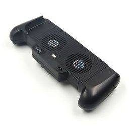 IPLAY Host Charging Grips Stand Shell Cooling Fan For Switch Lite(Black)