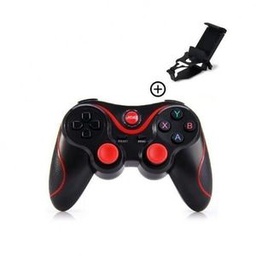 Manette Bluetooth Android - Noir/Rouge
