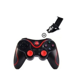 Manette De Jeu Pour Smartphone &amp; PC - Bluetooth - Compatible Android/iOs/Win - Noir