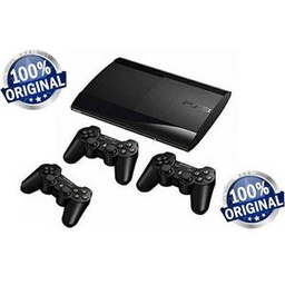 Sony PlayStation PLAYSTATION 3 ULTRASLIM - 500Go + 3 MANETTES BLUETOOTH + 2 CÂBLES USB + 25 Jeux Intégrés D'actualité DONT. PES S 2021, FIFA 20, BLUR, GOD OF WAR, NARUTO, CALL OF DUTY, BATTLEFIELD, GHOST,GTA 5,TWO ARMY, GHOST RECON