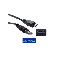 Allwin Câble Micro 5 Broches USB Pour Playstation 4 PS4 - Noir